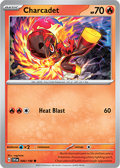 SCARLET AND VIOLET, Base Set - 040/198 : Charcadet (Non Holo) (7911127089399)