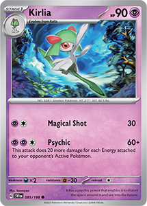 SCARLET AND VIOLET, Base Set - 085/198 : Kirlia (Non Holo) (7911129022711)