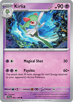 SCARLET AND VIOLET, Base Set - 085/198 : Kirlia (Non Holo) (7911129022711)