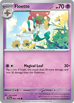 SCARLET AND VIOLET, Base Set - 092/198 : Floette (Non Holo) (7911129350391)