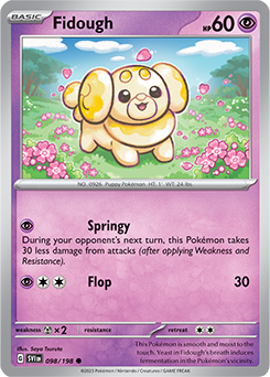 SCARLET AND VIOLET, Base Set - 098/198 : Fidough (Non Holo) (7911129546999)