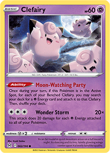 SWORD AND SHIELD, Lost Origin - 062/196 : Clefairy (Reverse Holo) (7766580560119)