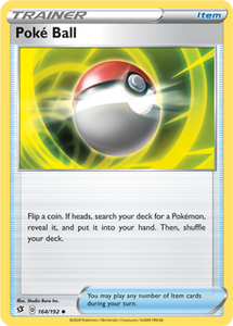 SWORD AND SHIELD, Rebel Clash - 164/192 : Poke Ball (Reverse Holo) (6103214293158)