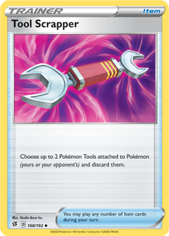 SWORD AND SHIELD, Rebel Clash - 168/192 : Tool Scrapper (Reverse Holo) (6581219786918)