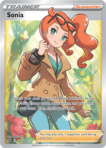 SWORD AND SHIELD, REBEL CLASH - 192/192 : Sonia (Full Art) (7864325472503)