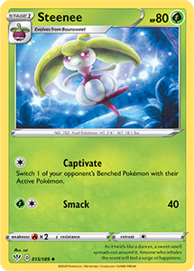 SWORD AND SHIELD, Darkness Ablaze - 015/192 : Steenee (Reverse Holo) (5856700235942)