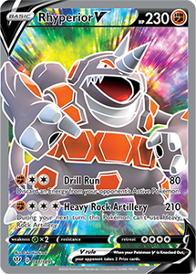 SWORD AND SHIELD, Darkness Ablaze - 181/189 : Rhyperior V (Full Art) (7140403085478)