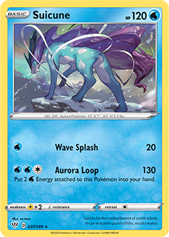 SWORD AND SHIELD, Darkness Ablaze - 037/192 : Suicune (Reverse Holo) (6077267181734)
