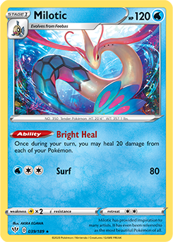 SWORD AND SHIELD, Darkness Ablaze - 039/192 : Milotic (Holo) (5857239859366)