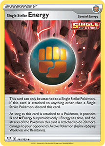 SWORD AND SHIELD, Battle Styles - 141/163 : Single Strike Energy (Reverse Holo) (6860864946342)