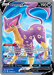 SWORD AND SHIELD, Chilling Reign - 180/163 : Liepard V (Full Art) (7743426920695)