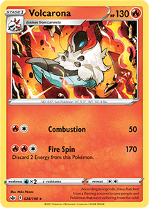 SWORD AND SHIELD, Chilling Reign - 024/163 : Volcarona (Reverse Holo) (7023314796710)