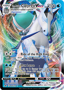 SWORD AND SHIELD, Chilling Reign - 046/163 : Ice Rider Calyrex VMAX (Full Art) (7023324496038)