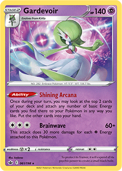 SWORD AND SHIELD, Chilling Reign - 061/163 : Gardevoir (Reverse Holo) (7066241138854)