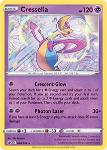 SWORD AND SHIELD, Chilling Reign - 064/163 : Cresselia (Holo) (7066250444966)