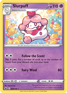 SWORD AND SHIELD, Chilling Reign - 068/163 : Slurpuff (Reverse Holo) (7066239631526)