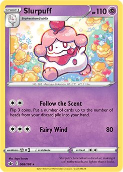 SWORD AND SHIELD, Chilling Reign - 068/163 : Slurpuff (Reverse Holo) (7066239631526)