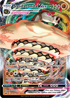 SWORD AND SHIELD, Chilling Reign - 090/163 : Sandaconda VMAX (Full Art) (7744091226359)