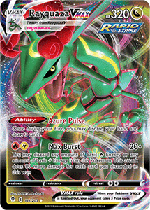 SWORD AND SHIELD, Evolving Skies - 111/203 : Rayquaza VMAX (Full Art) (7744083296503)