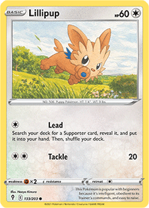 SWORD AND SHIELD, Evolving Skies - 133/203 : Lillipup (Reverse Holo) (7744062226679)