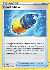 SWORD AND SHIELD, Evolving Skies - 142/203 : Boost Shake (Reverse Holo) (7744062849271)