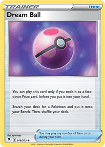 SWORD AND SHIELD, Evolving Skies - 146/203 : Dream Ball (Reverse Holo) (7744063176951)