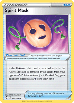 SWORD AND SHIELD, Evolving Skies - 160/203 : Spirit Mask (Reverse Holo) (7744063930615)