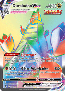 SWORD AND SHIELD, Evolving Skies - 219/203 : Duraludon VMAX (Rainbow Rare) (7862029811959)