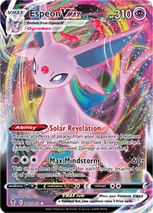 SWORD AND SHIELD, Evolving Skies - 065/203 : Espeon VMAX (Full Art) (7744083099895)