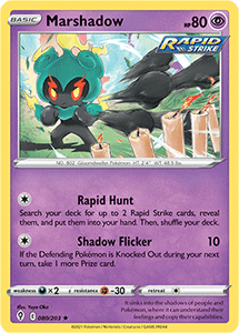 SWORD AND SHIELD, Evolving Skies - 080/203 : Marshadow (Reverse Holo) (7744056525047)