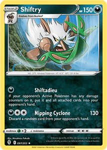 SWORD AND SHIELD, Evolving Skies - 097/203 : Shiftry (Reverse Holo) (7744059900151)