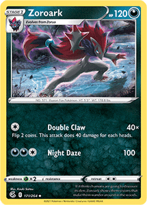 SWORD AND SHIELD, Fusion Strike - 171/264 : Zoroark (Reverse Holo) (7725175603447)