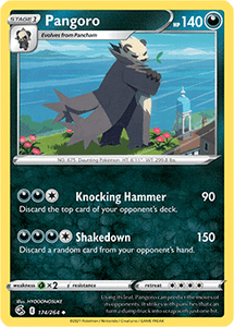 SWORD AND SHIELD, Fusion Strike - 174/264 : Pangoro(Reverse Holo) (7725175865591)