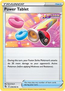 SWORD AND SHIELD, Fusion Strike - 236/264 : Power Tablet (Reverse Holo) (7725187432695)