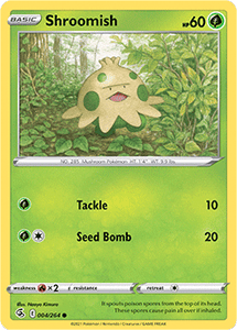 SWORD AND SHIELD, Fusion Strike - 004/264 : Shroomish (Reverse Holo) (7725143359735)