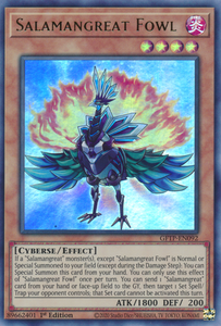 Ghosts From The Past - GFTP-EN092 : Salamangreat Fowl (Ultra Rare) - 1st Edition (7814200983799)