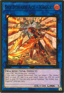 Maximum Gold - MAGO-EN038 : Sky Striker Ace - Kagari (Premium Gold Rare) - 1st Edition (7810639036663)