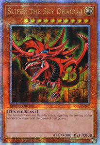 Yu-Gi-Oh! - Legendary Collection: 25th Anniversary Edition - LC01-EN002 : Slifer the Sky Dragon (Quarter Century Secret Rare) (7917755269367)