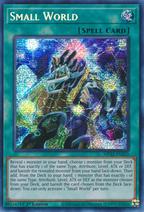 Tin of the Pharaoh's Gods - MP22-EN225 : Small World (Prismatic Secret Rare) - 1st Edition (7770748125431)