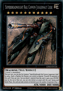 Legendary Duelist, Season 2 - LDS2-EN124 : Superdreadnought Rail Cannon Juggernaut Liebe (Secret Rare) (7512278925559)