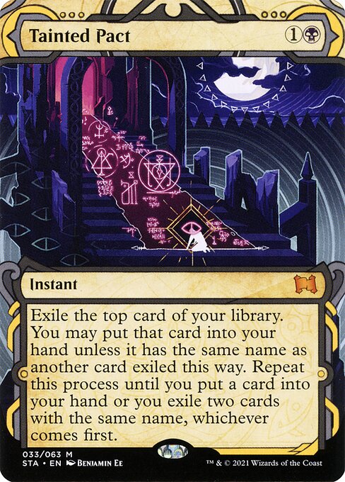 Strixhaven Mystical Archive - 033/063 : Tainted Pact (Foil) (6852483580070)