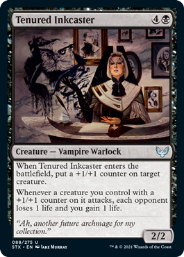Strixhaven: School Of Mages - 088/275 : Tenured Inkcaster (Foil) (6847018107046)