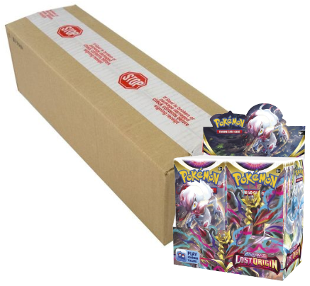 Pokemon - Booster Box Case - Sword and Shield Lost Origin (6 Booster B Cosmic Collectables UK Pokemon - Booster Box Case - Sword and Shield Lost Origin (6 Booster B Cosmic Collectables UK