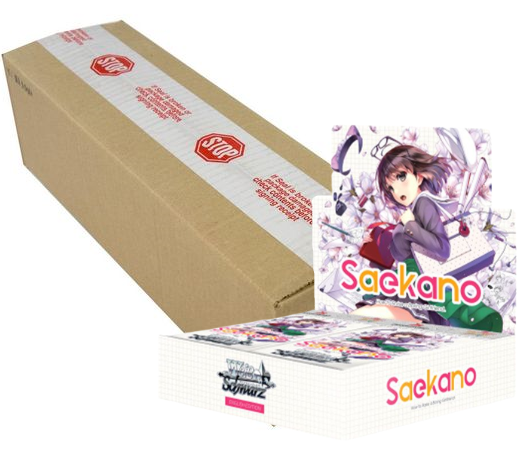 Weiss Schwarz Card Game - Saekano - How To Raise A Boring Girlfriend - Booster Box Case - (18 Boxes) (7782612500727)