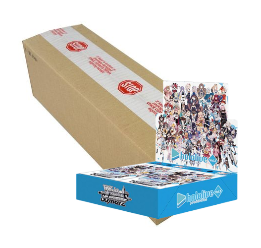 Weiss Schwarz Card Game - Hololive Production Vol.2 - Booster Box Case - (18 Boxes) (7913192587511)