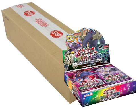 Yu-Gi-Oh! - Booster Box Case (12 Boxes) - Crystal Revenge (1st edition) (7761534779639)