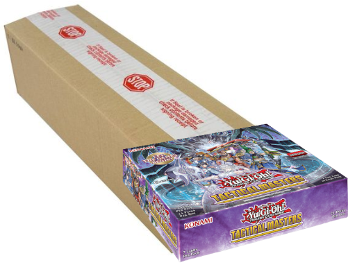 Yu-Gi-Oh! - Booster Box Case (12 Boxes) - Tactical Masters (1st edition) (7761624826103)