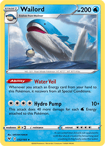 SWORD AND SHIELD, Vivid Voltage - 032/185 : Wailord (Holo) (5944441307302)