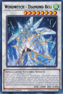 Tin of the Pharaoh's Gods - MP22-EN023 : Windwitch - Diamond Bell (Rare) - 1st Edition (7785964404983)