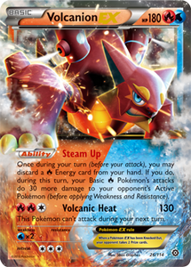 X&Y, Steam Siege - 026/114 : Volcanion EX (Half Art) (7497560654071)